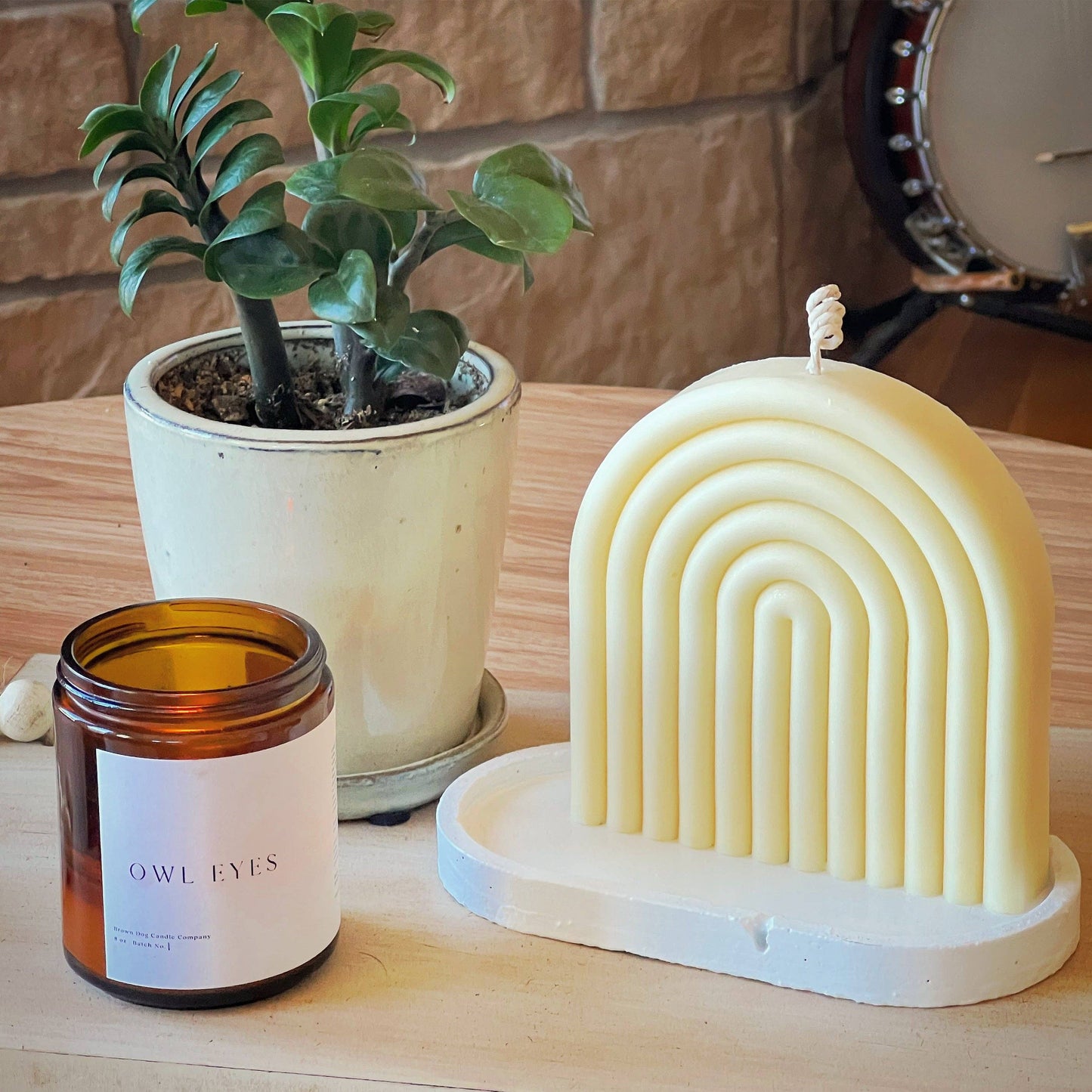 Wide Arch Candle