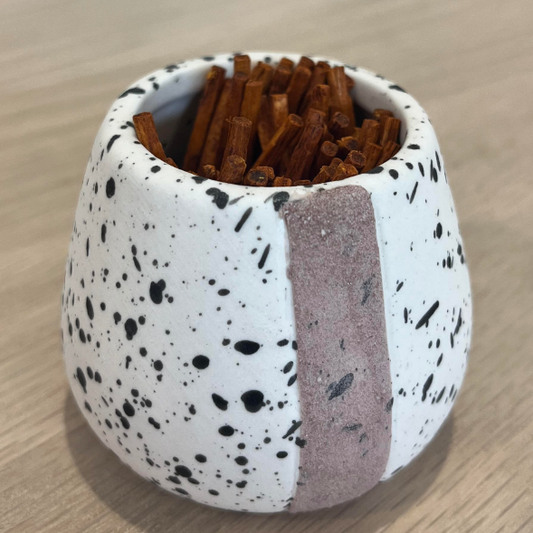 Match Pots - White
