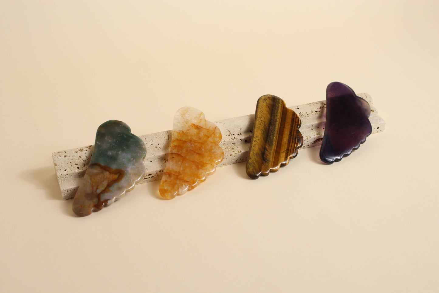 Natural Ethically Sourced Brazilian Gemstone Gua Sha
