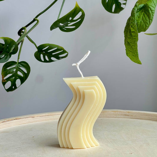 Wavy 1 Candle