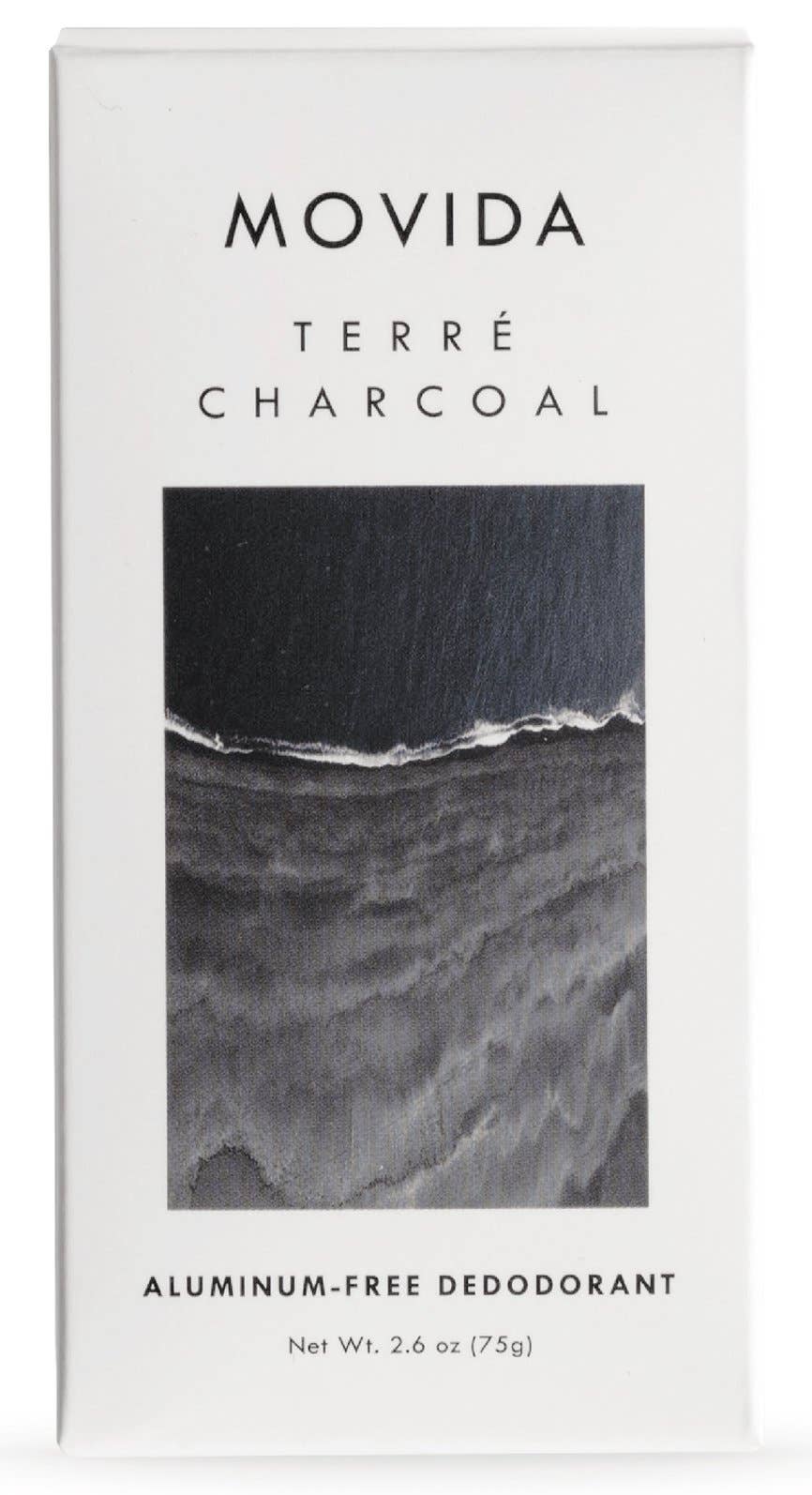 Natural Deodorant w/ Charcoal + Magnesium Juniper- Cedar Atlas- Amyris
